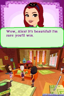 Wizards of Waverly Place: Spellbound gameplay screenshot on DS