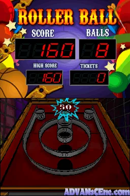 Wonder World Amusement Park gameplay screenshot on DS