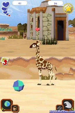 World of Zoo gameplay screenshot on DS