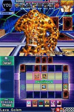 Yu-Gi-Oh! Nightmare Troubadour gameplay screenshot on DS
