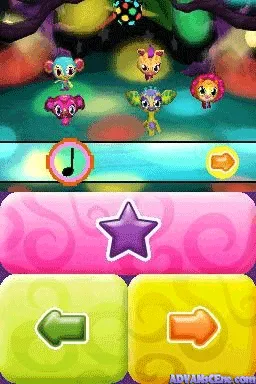 Zoobles! Spring to Life! gameplay screenshot on DS