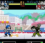 King of Fighters R-2: Pocket Fighting Series gameplay screenshot on NGPC