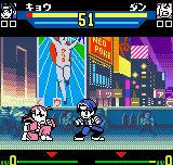 SNK vs. Capcom: The Match of the Millennium gameplay screenshot on NGPC