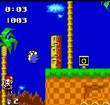 Sonic the Hedgehog Pocket Adventure gameplay screenshot on NGPC