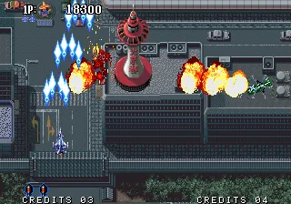 Aero Fighters 2 gameplay screenshot on Neo Geo