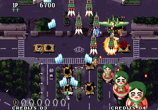 Aero Fighters 3 gameplay screenshot on Neo Geo
