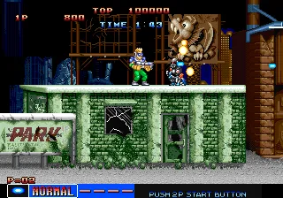 Cyber-Lip gameplay screenshot on Neo Geo