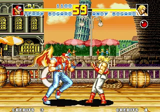 Fatal Fury Special gameplay screenshot on Neo Geo