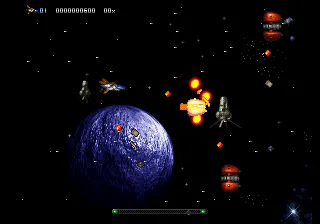 Last Hope gameplay screenshot on Neo Geo