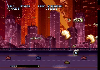 Last Resort gameplay screenshot on Neo Geo
