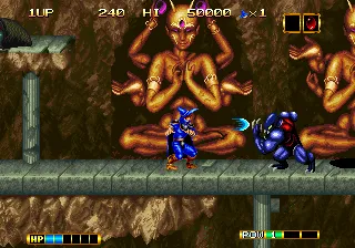 Magician Lord gameplay screenshot on Neo Geo