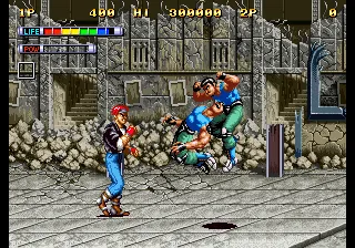 Mutation Nation gameplay screenshot on Neo Geo