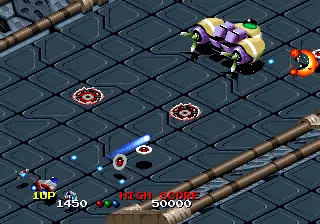 Viewpoint gameplay screenshot on Neo Geo