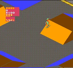 720° gameplay screenshot on NES