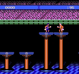 American Gladiators gameplay screenshot on NES