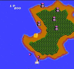 Argus gameplay screenshot on NES