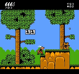 Asterix gameplay screenshot on NES
