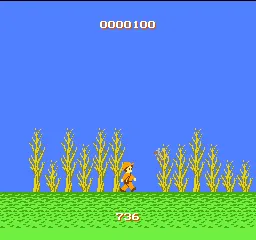 Atlantis no Nazo gameplay screenshot on NES