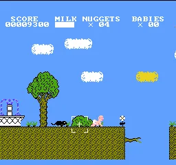 Baby Boomer gameplay screenshot on NES