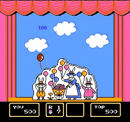 Barker Bill's Trick Shooting gameplay screenshot on NES