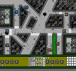 Battle Storm gameplay screenshot on NES