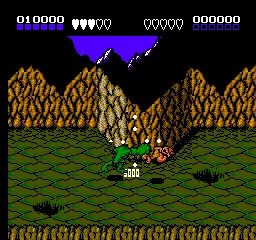 Battletoads gameplay screenshot on NES