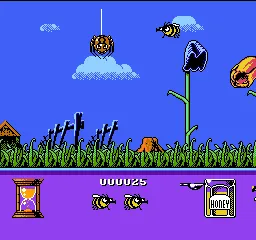 Bee 52 gameplay screenshot on NES