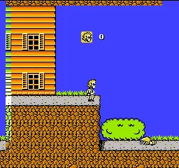 Beetlejuice gameplay screenshot on NES