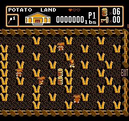 Bible Buffet gameplay screenshot on NES