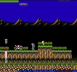 Blaster Master gameplay screenshot on NES