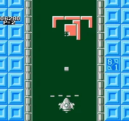 Block Hole gameplay screenshot on NES
