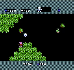 Bokosuka Wars gameplay screenshot on NES