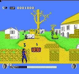 Cabal gameplay screenshot on NES