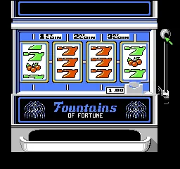 Caesars Palace gameplay screenshot on NES