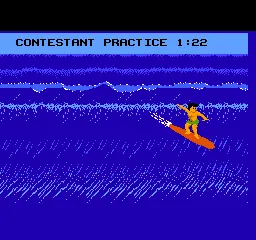 California Games gameplay screenshot on NES