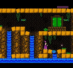 Castle of Deceit gameplay screenshot on NES