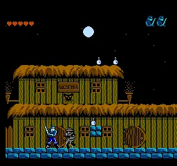 Challenge of the Dragon gameplay screenshot on NES