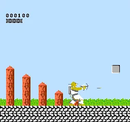 Cheetahmen II gameplay screenshot on NES