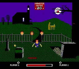 Chiller gameplay screenshot on NES