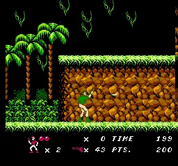 Code Name: Viper gameplay screenshot on NES