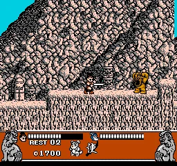 Conquest of the Crystal Palace gameplay screenshot on NES