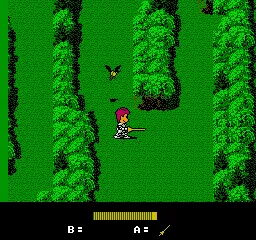 Day Dreamin' Davey gameplay screenshot on NES