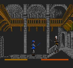 Defender of the Crown gameplay screenshot on NES