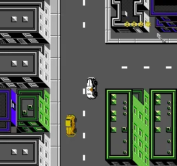 Dick Tracy gameplay screenshot on NES