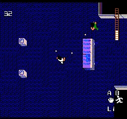 Die Hard gameplay screenshot on NES
