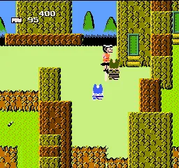Dragon Power gameplay screenshot on NES