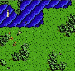 DragonStrike gameplay screenshot on NES