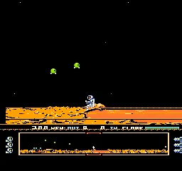 Dropzone gameplay screenshot on NES