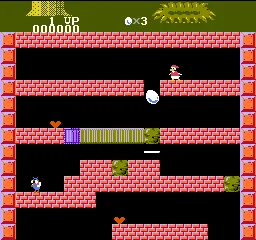 Duck gameplay screenshot on NES