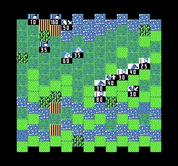 Empereur, L' gameplay screenshot on NES
